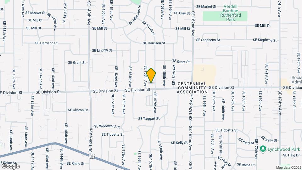 15618 SE Caruthers Ct Mapa y Detalles de la Ubicación
