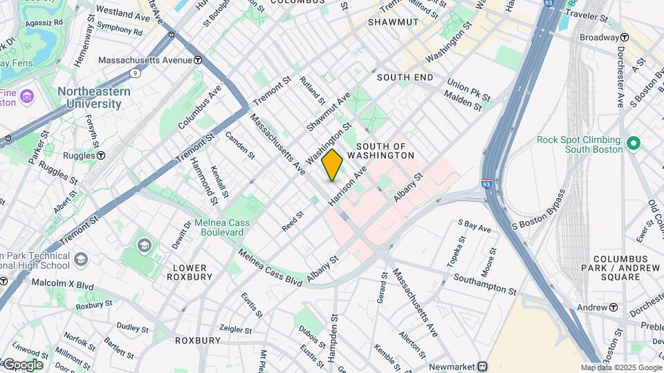 47 E Springfield St, Unit 1 Map and Location Details