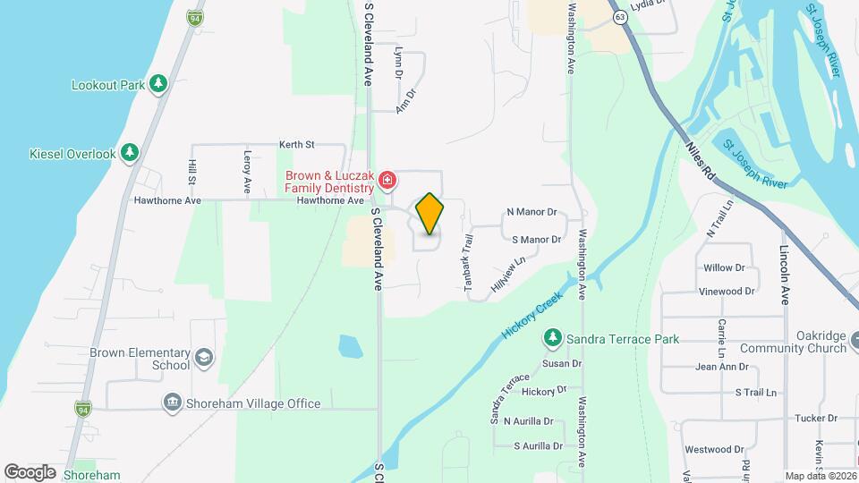 2591 Stratford Dr Map and Location Details