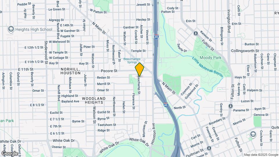 3522 Beauchamp St, Unit 3 Map and Location Details