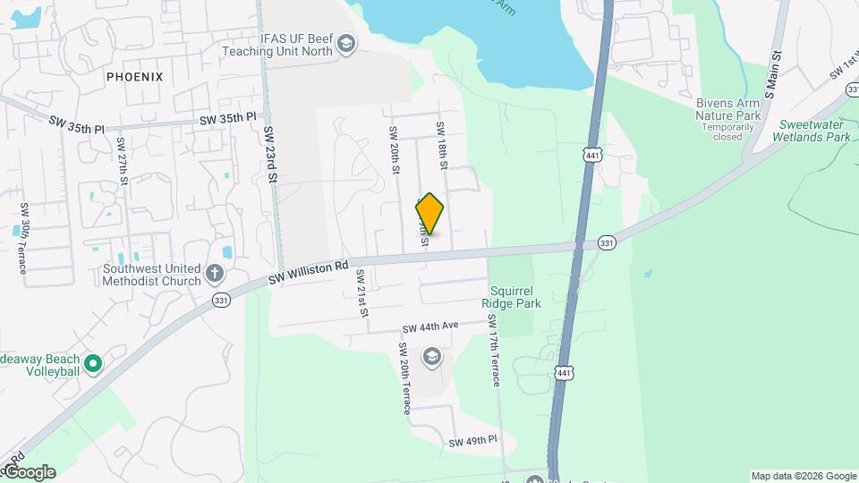 1830 SW Williston Rd Mapa y Detalles de la Ubicación