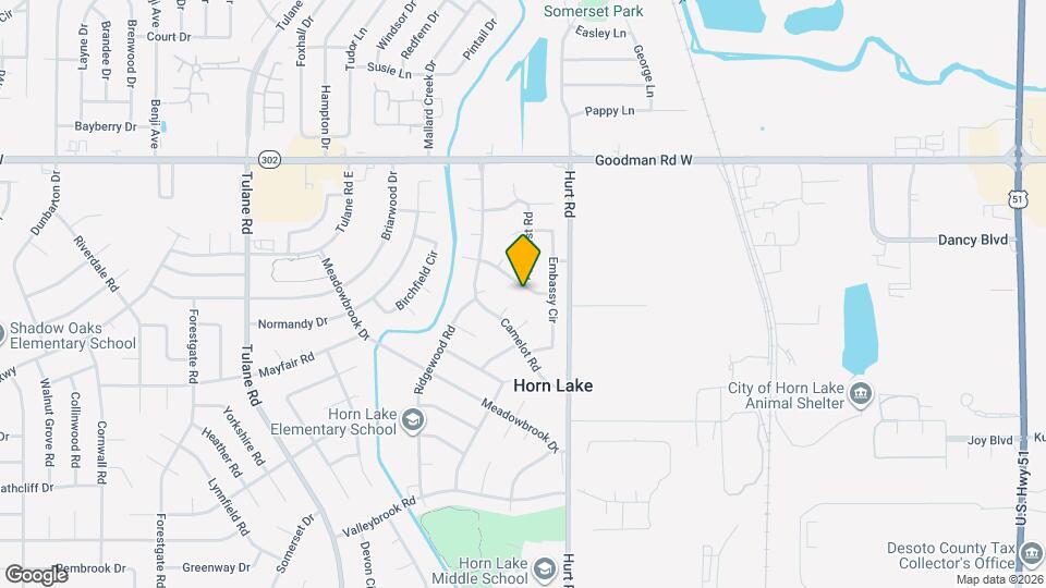 2555 Eastbrook Dr Mapa y Detalles de la Ubicación