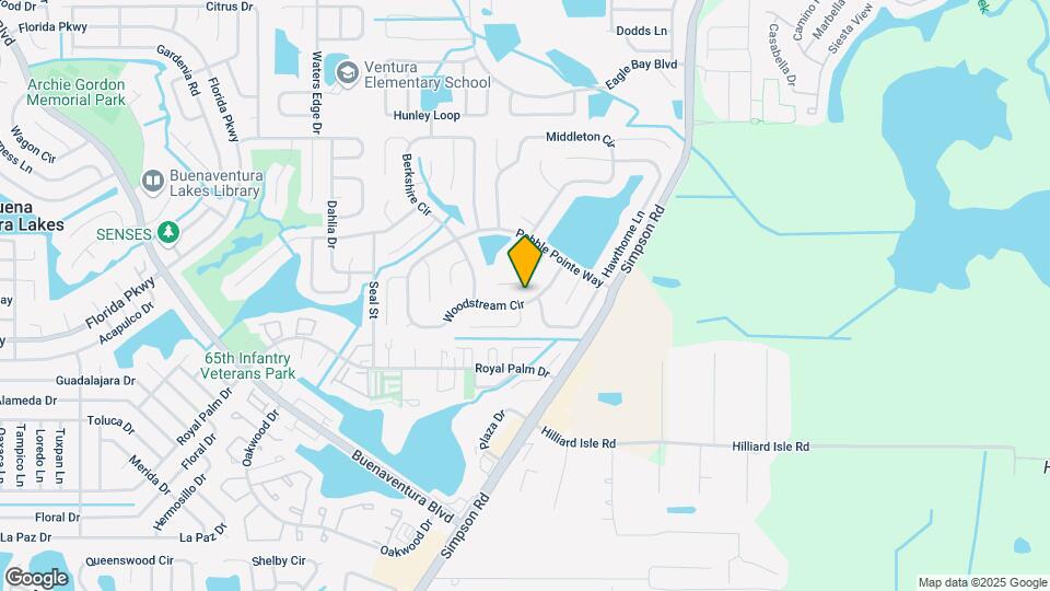 2784 Woodstream Cir Map and Location Details