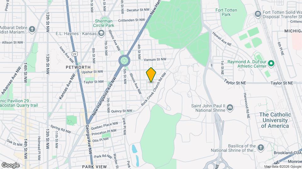 4016 3rd St NW Map and Location Details