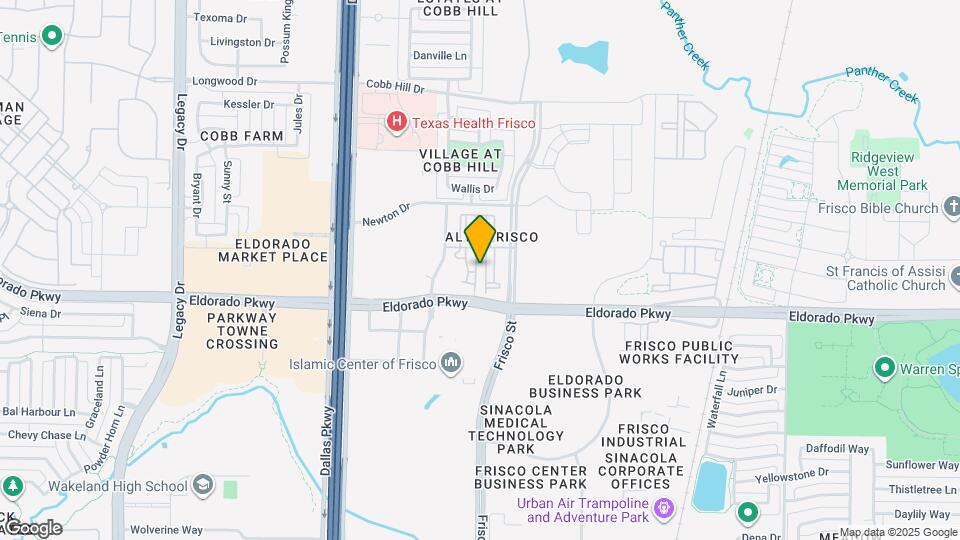 6000 Eldorado Pkwy Map and Location Details