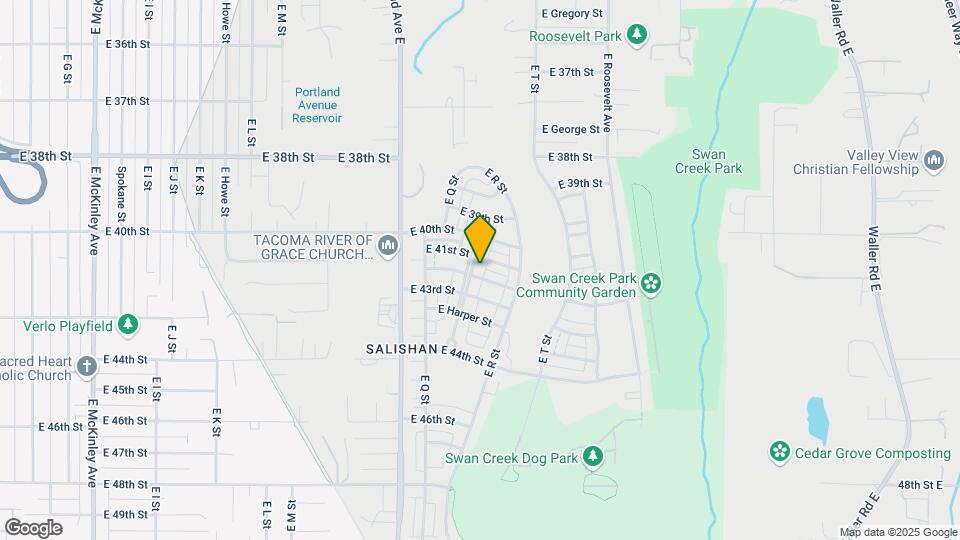 Salishan II Apartments Map and Location Details