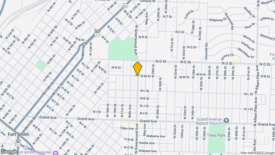 1501 N Greenwood Ave Map and Location Details