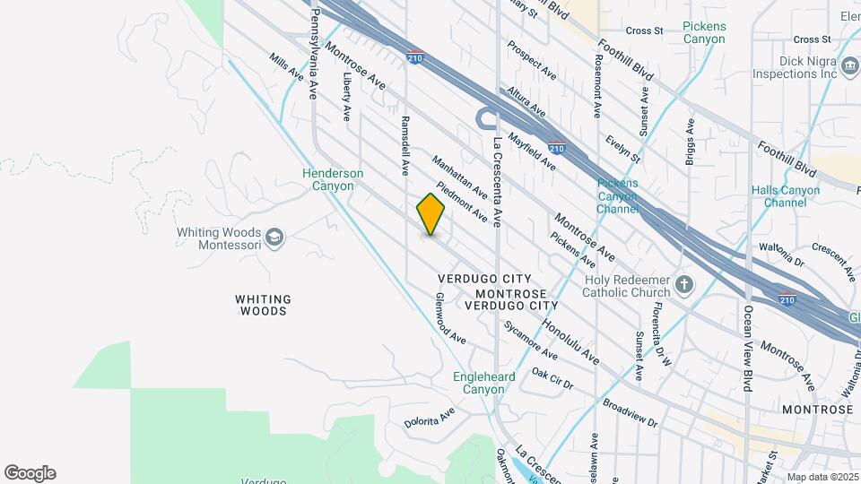 2936 Honolulu Ave Map and Location Details