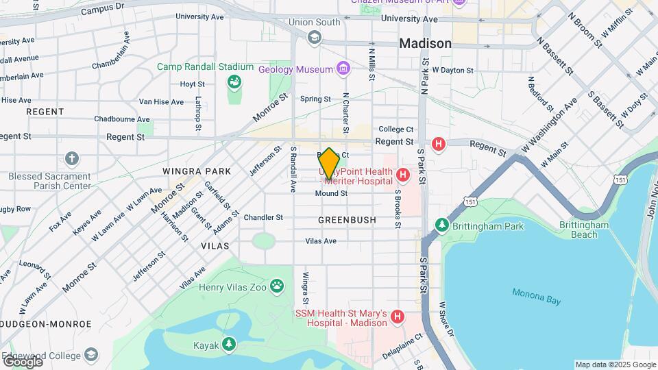 1225 St James Ct Map and Location Details