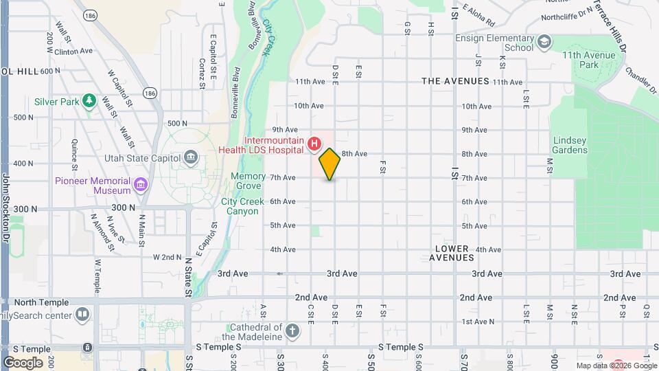 327 D St, Unit A Mapa y Detalles de la Ubicación