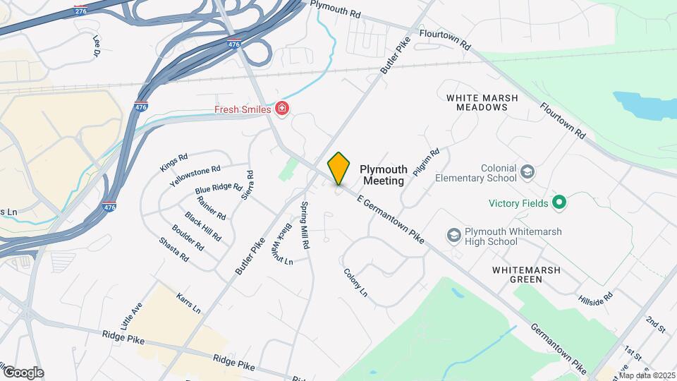 12 E Germantown Pike Map and Location Details