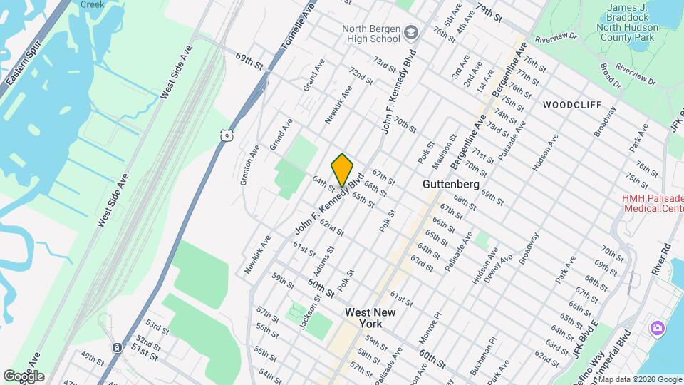 6405 John F. Kennedy Blvd Map and Location Details