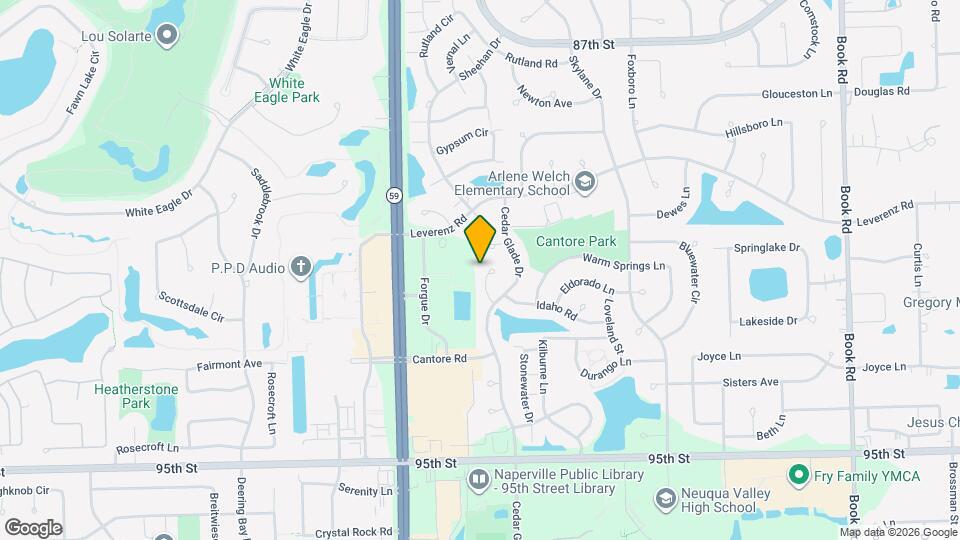 2721 Cripple Creek Ct Map and Location Details
