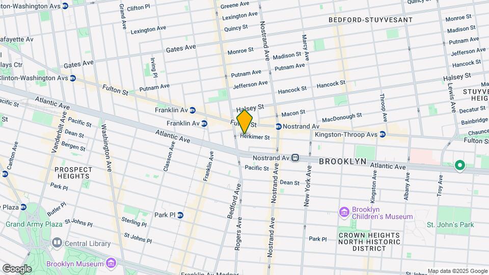24 Herkimer St Map and Location Details