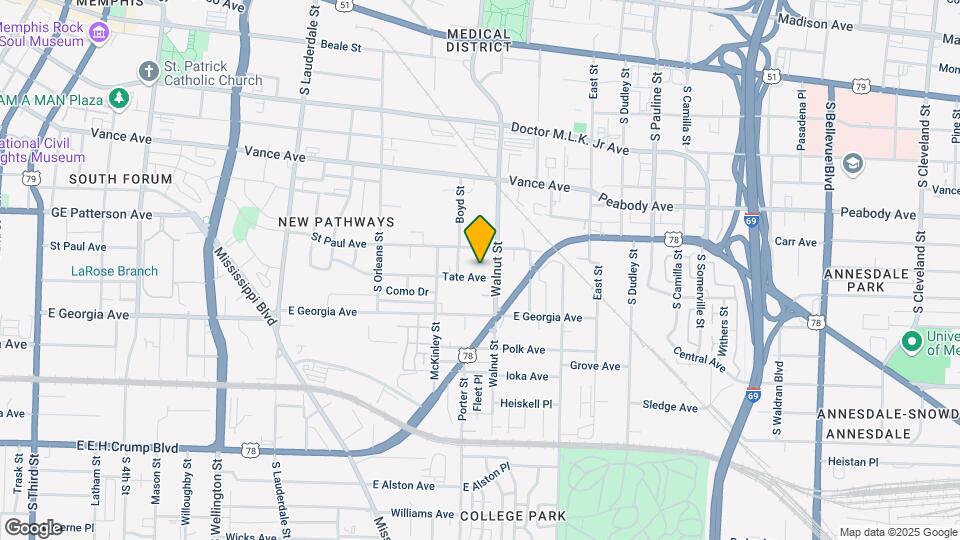 776 Tate Ave Mapa y Detalles de la Ubicación