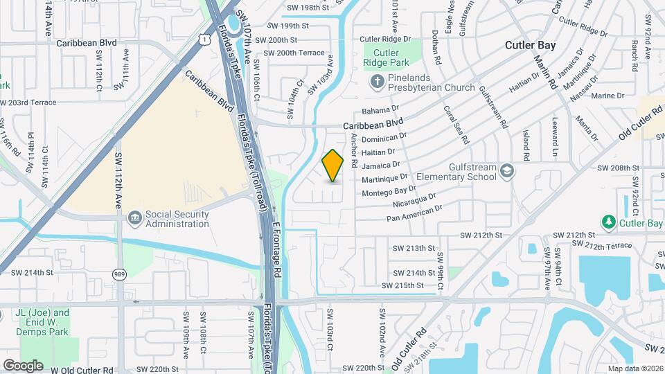 10352 SW 208th Ln Map and Location Details