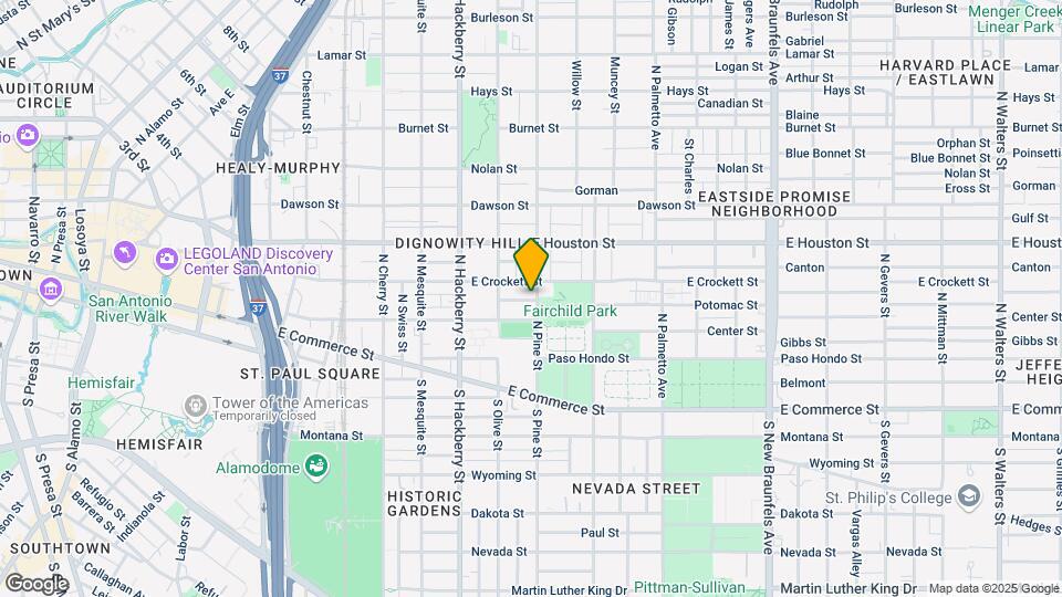 319 N Pine St Mapa y Detalles de la Ubicación