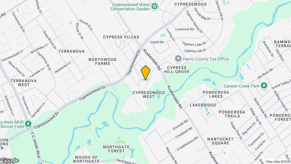 2400 Spring Rain Dr Map and Location Details