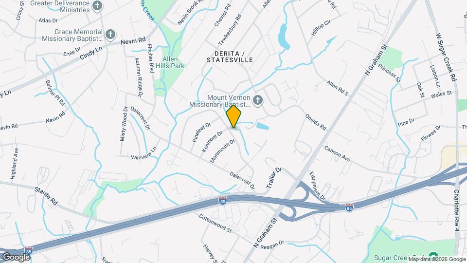 2912 Cedarhurst Dr Map and Location Details
