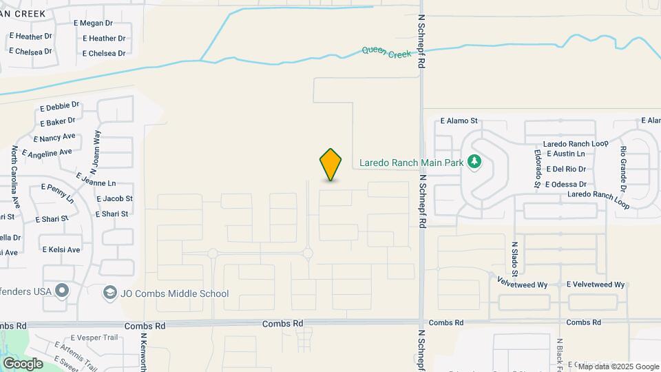 2912 E Lucky Horseshoe Ln Map and Location Details