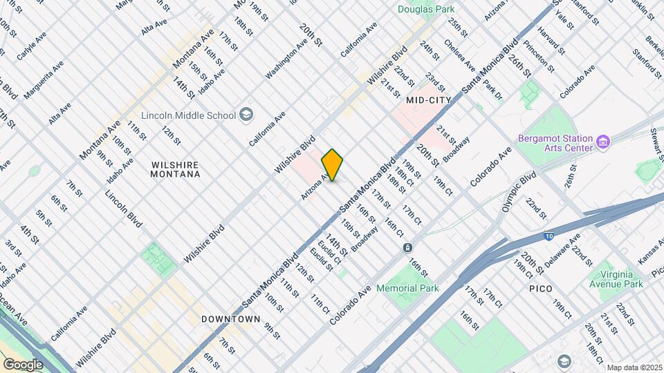 1318 16th St Map and Location Details