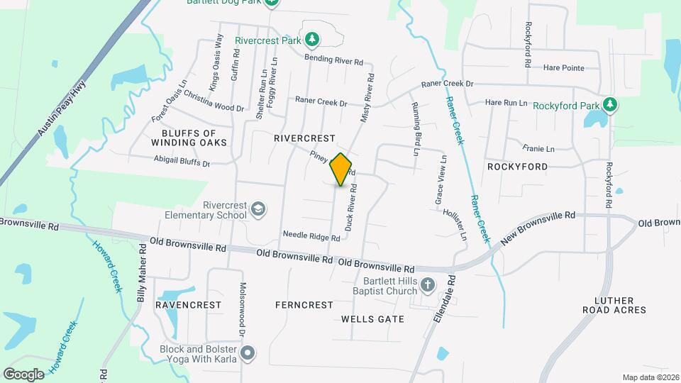 4920 Misty River Rd Mapa y Detalles de la Ubicación