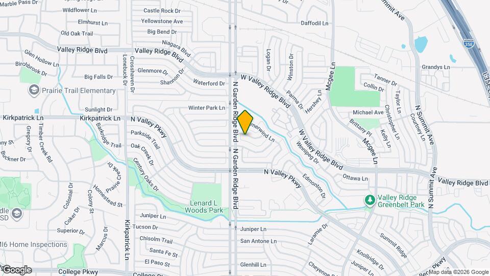 1432 Springaire Ln Mapa y Detalles de la Ubicación