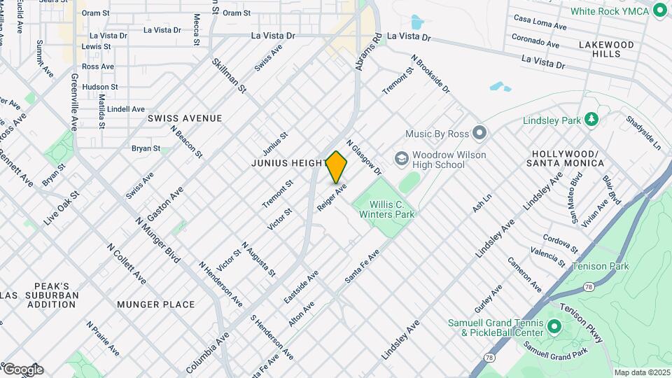 5825 Reiger Ave Map and Location Details