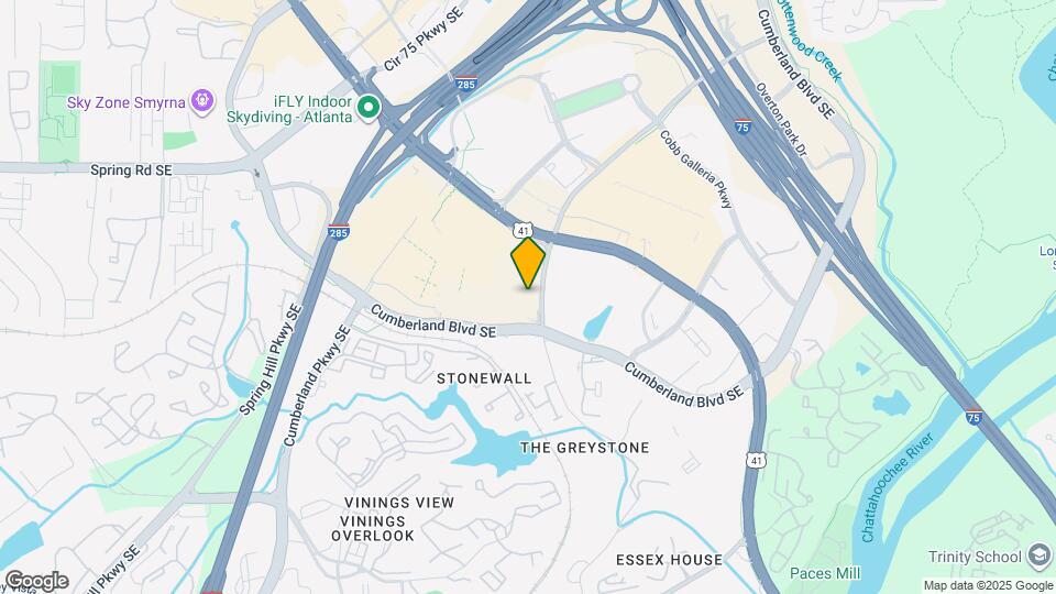 2945 Cumberland Mall Map and Location Details