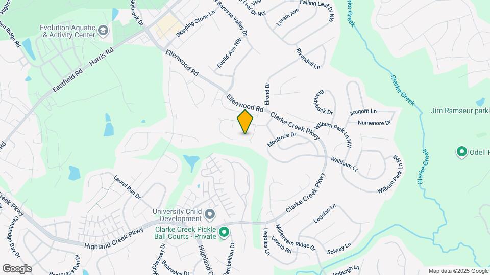 10713 Haddington Dr NW Map and Location Details