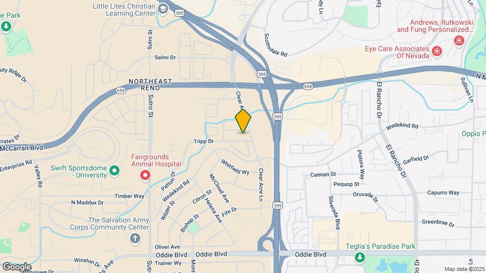 3575 Tripp Dr Map and Location Details