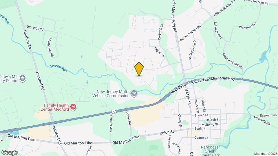 34 Eaves Mill Rd Map and Location Details