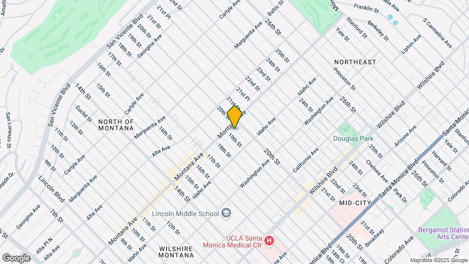 819 19th St Map and Location Details