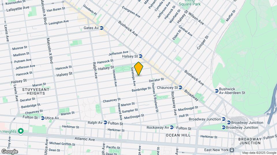 746 Macdonough St Mapa y Detalles de la Ubicación