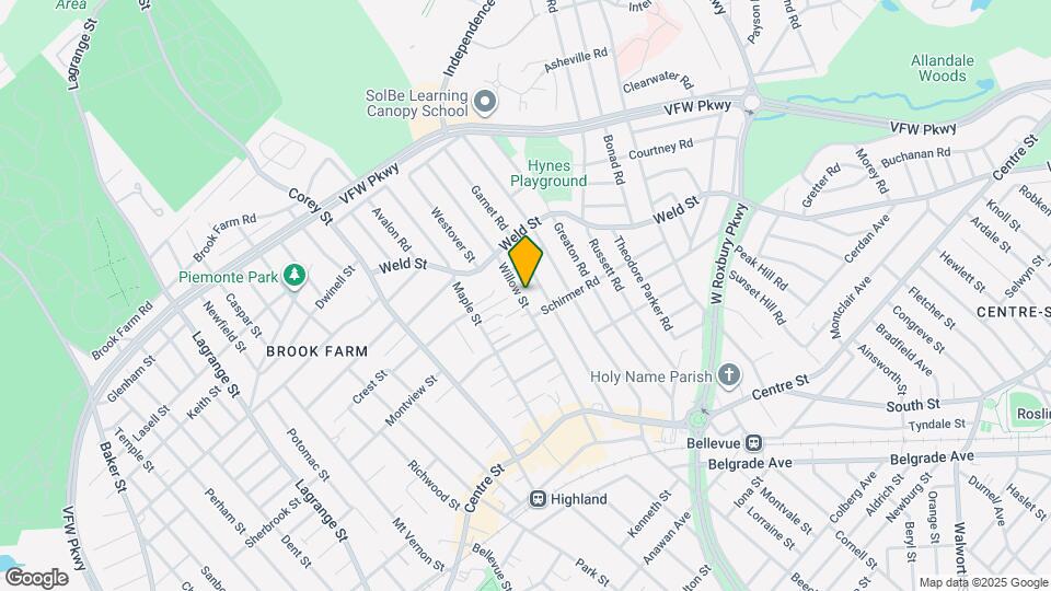 141 Willow St Map and Location Details