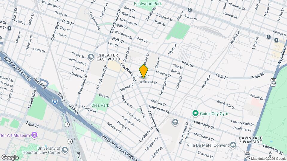 5025 Jefferson St Mapa y Detalles de la Ubicación