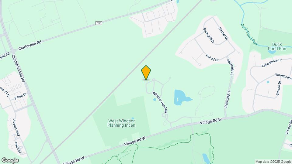 93 Windsor Pond Rd Map and Location Details