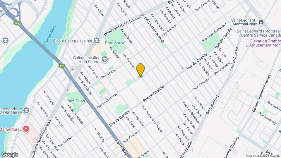 4664-4668 De Charleroi Rue Map and Location Details