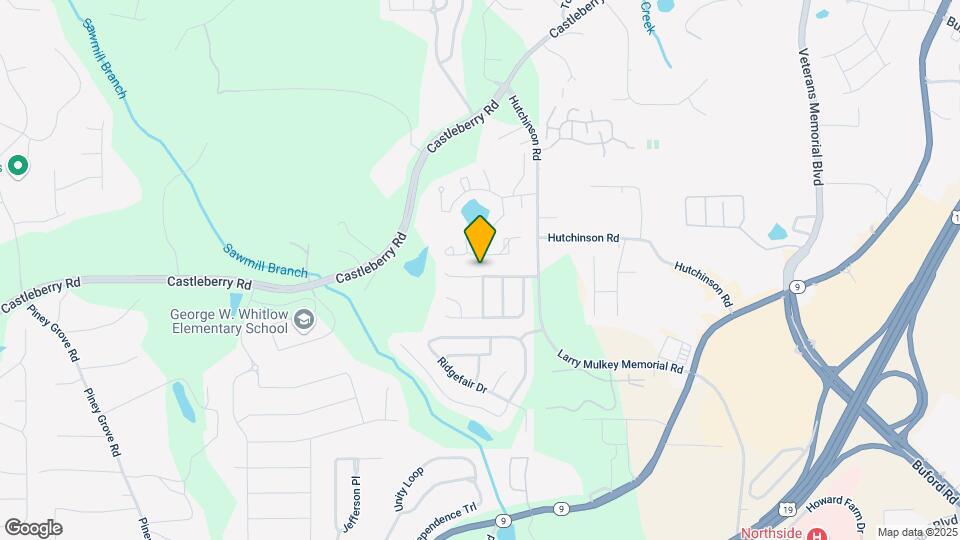 3910 Werrington Dr Map and Location Details