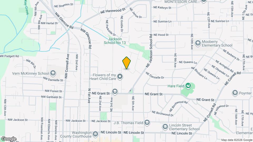 881 NE 5th Dr, Unit Hillsboro Mapa y Detalles de la Ubicación