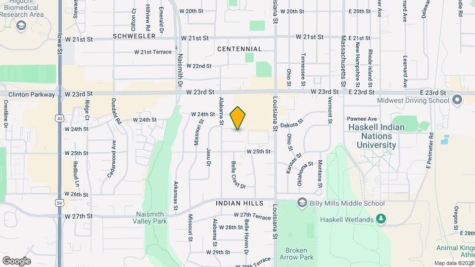 2406 Alabama St, Unit 1D Map and Location Details