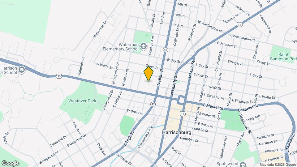 294 W Elizabeth St Map and Location Details