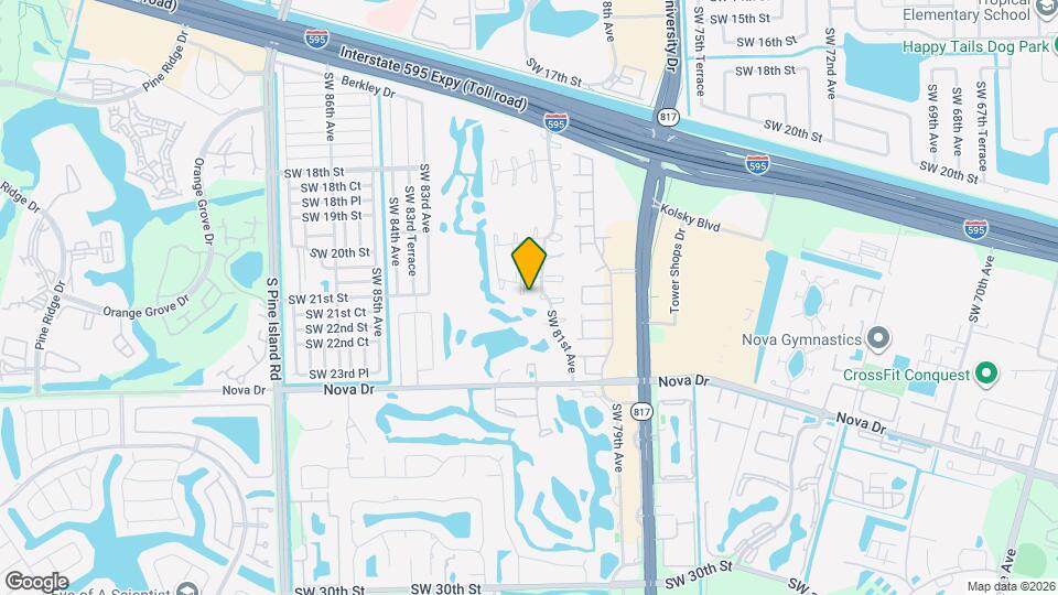 2136 SW 81st Way Map and Location Details