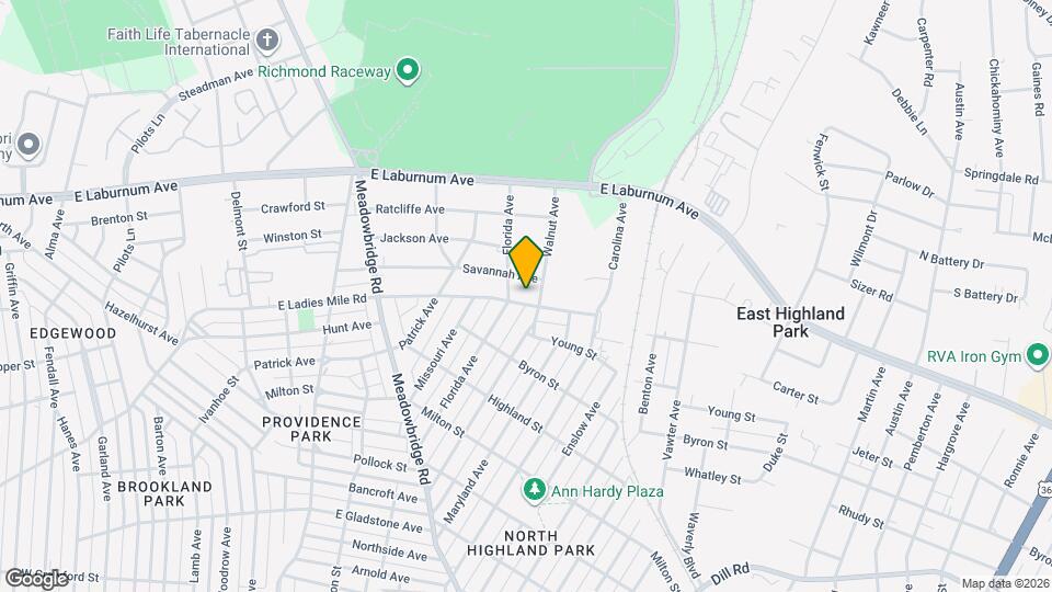 804 Pensacola Ave Map and Location Details