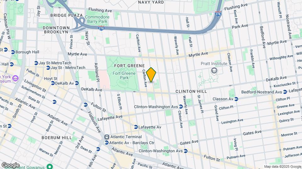 242 Adelphi St Map and Location Details