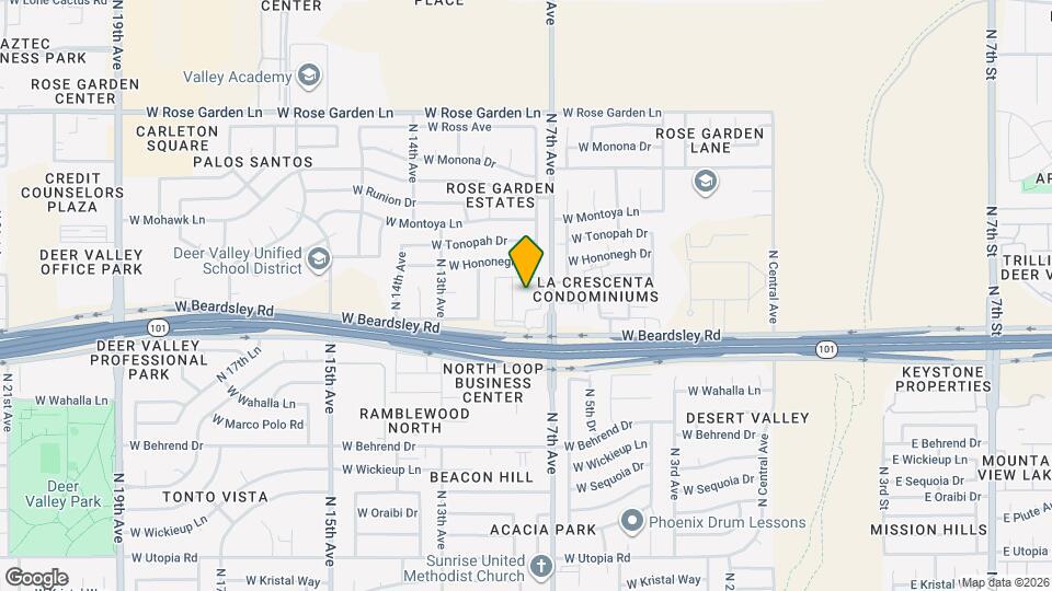 20350 N 7th Ave Map and Location Details