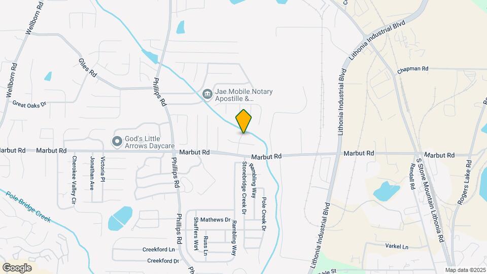2080 Charter Ln Map and Location Details