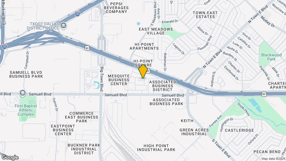 4202 U.S. 80 Frontage Rd Map and Location Details