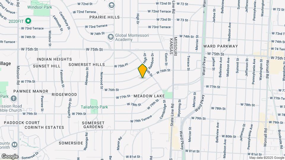 2320 W 76th St Map and Location Details