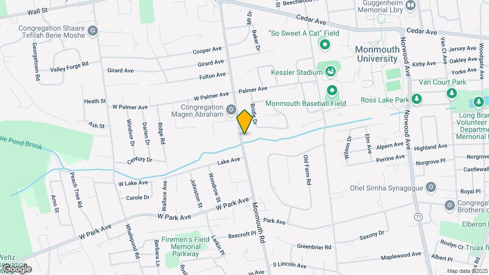 502 Monmouth Rd Map and Location Details